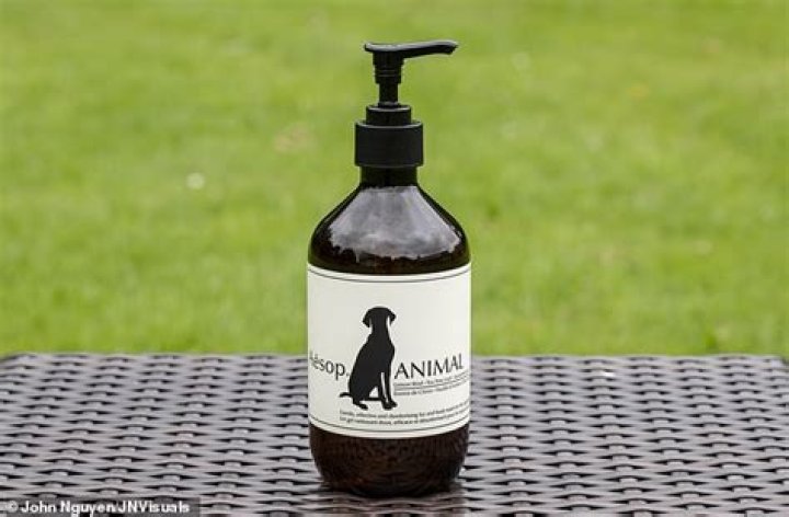 Antonia said Aesop Animal (pictured) has a rich lather that left Herbie's fur superbly soft